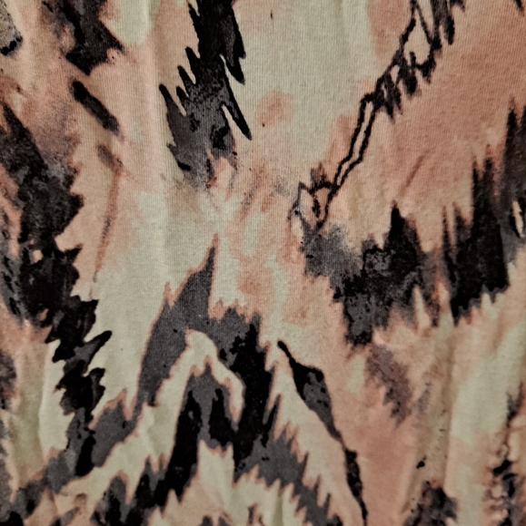 Karen Kane M Crew Neck A-Frame Sundress Pink and Black - Picture 6 of 6